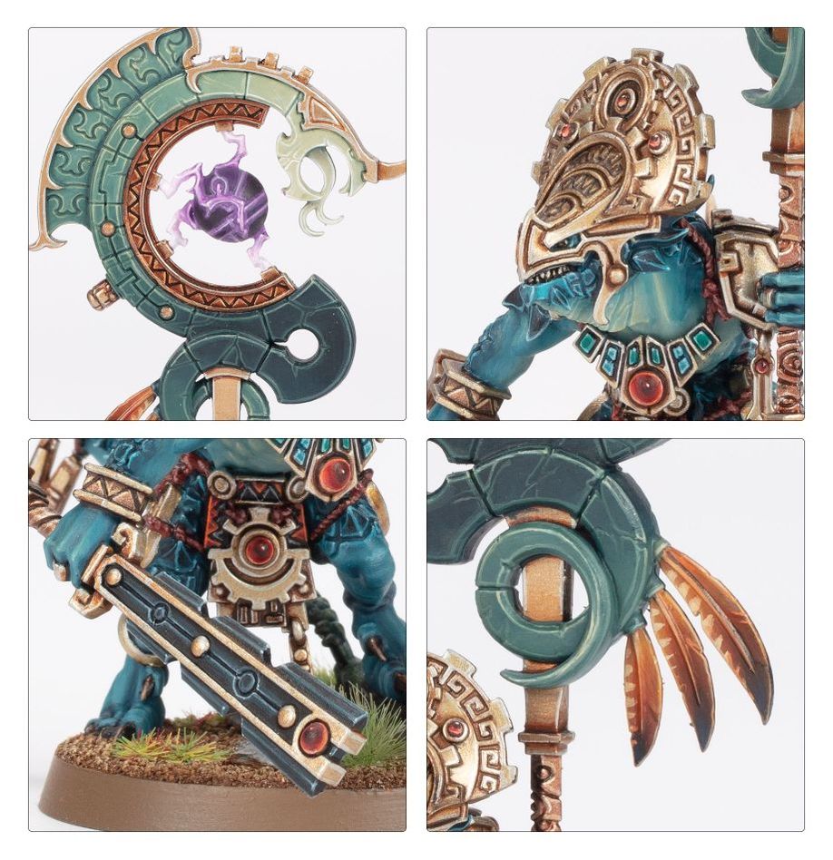 Asurus Warhammer Age of Sigmar Seraphon Saurus Astrolith Bearer