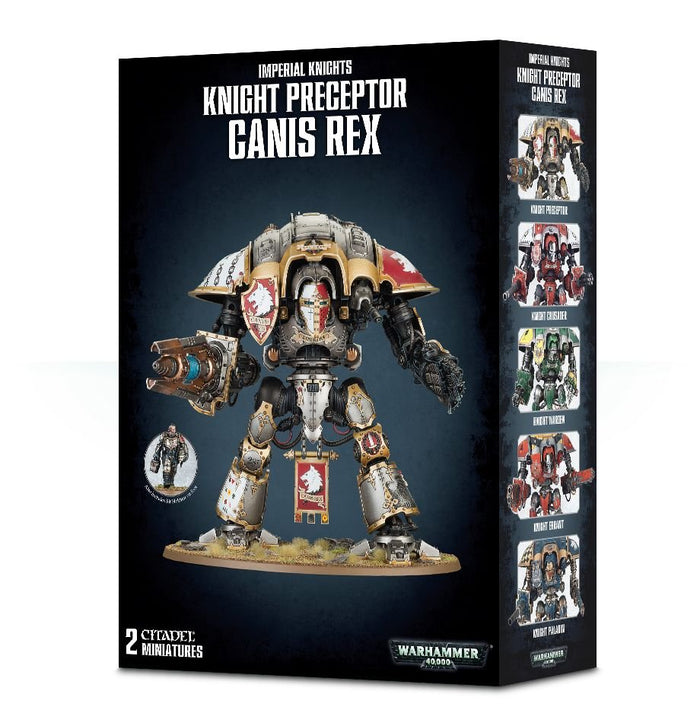 Warhammer 40000 Imperial Knights Knight Preceptor Canis Rex