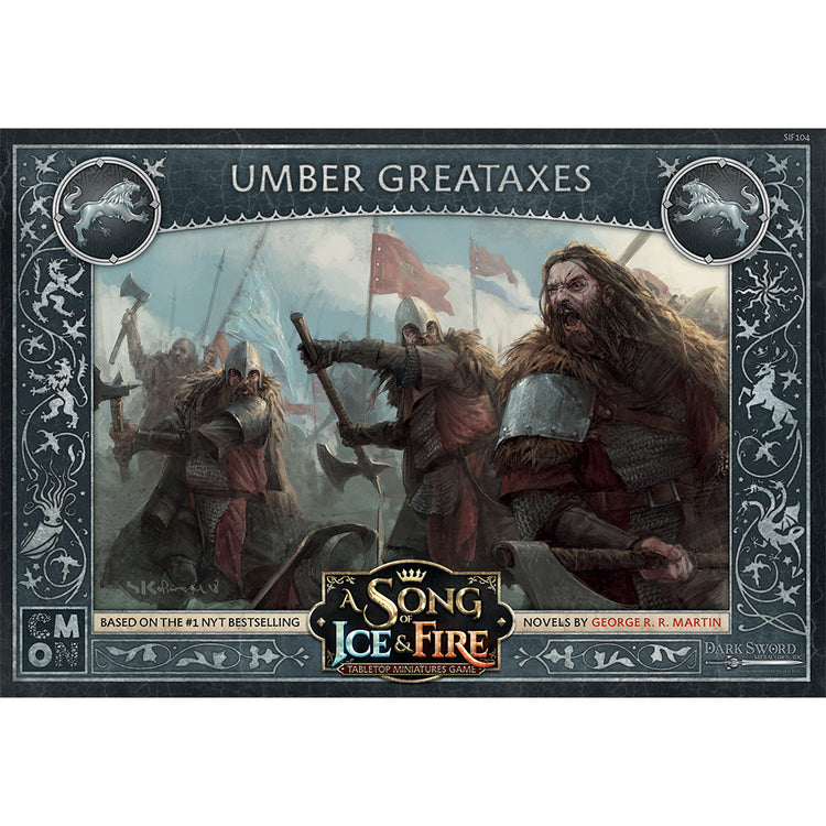 A Song of Ice and Fire: Stark Umber Greataxes MKB4Q3S2F0 |58358|