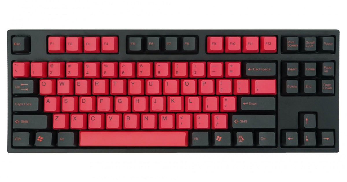 Tai-Hao Dark Blood 116 Key OEM Profile Double Shot PBT Keycap Set