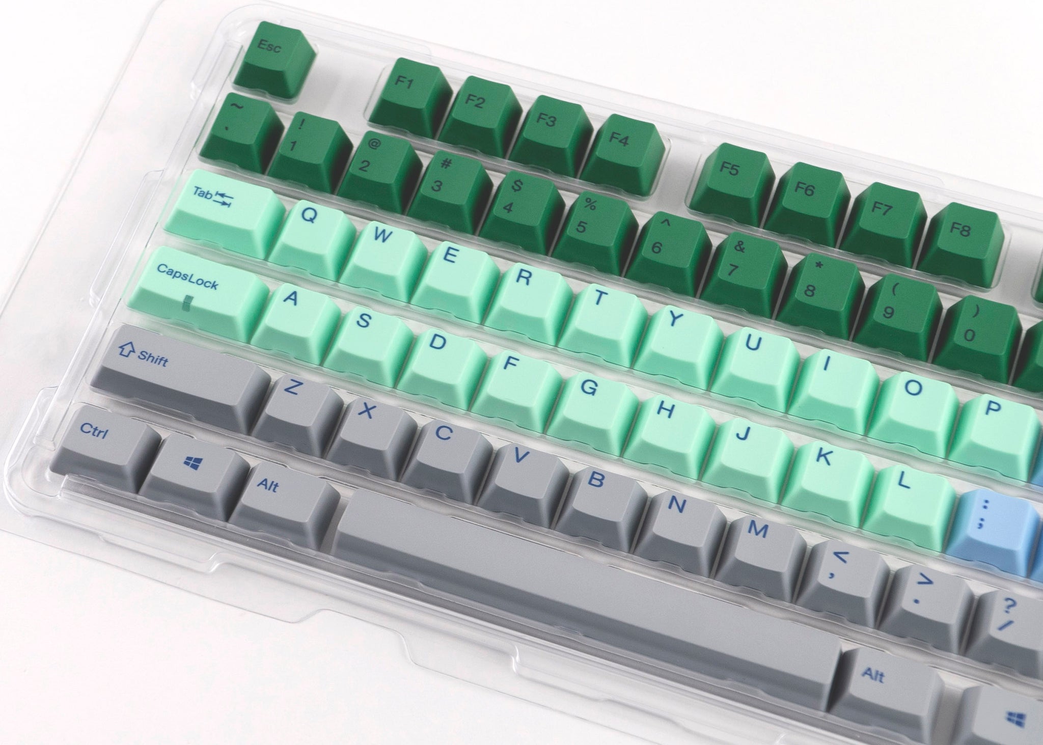 Varmilo Blue Green Grey Rivulet 108 Key Varmilo Profile Dye Sub Pb