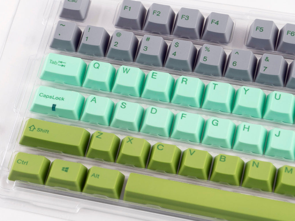 Varmilo Grey / Green / Blue 108 Key Varmilo Profile Dye Sub PBT Keycap