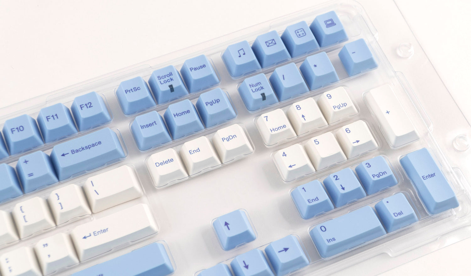 Varmilo Santorini White Blue 108 Key Varmilo Profile Dye Sub Pbt Key