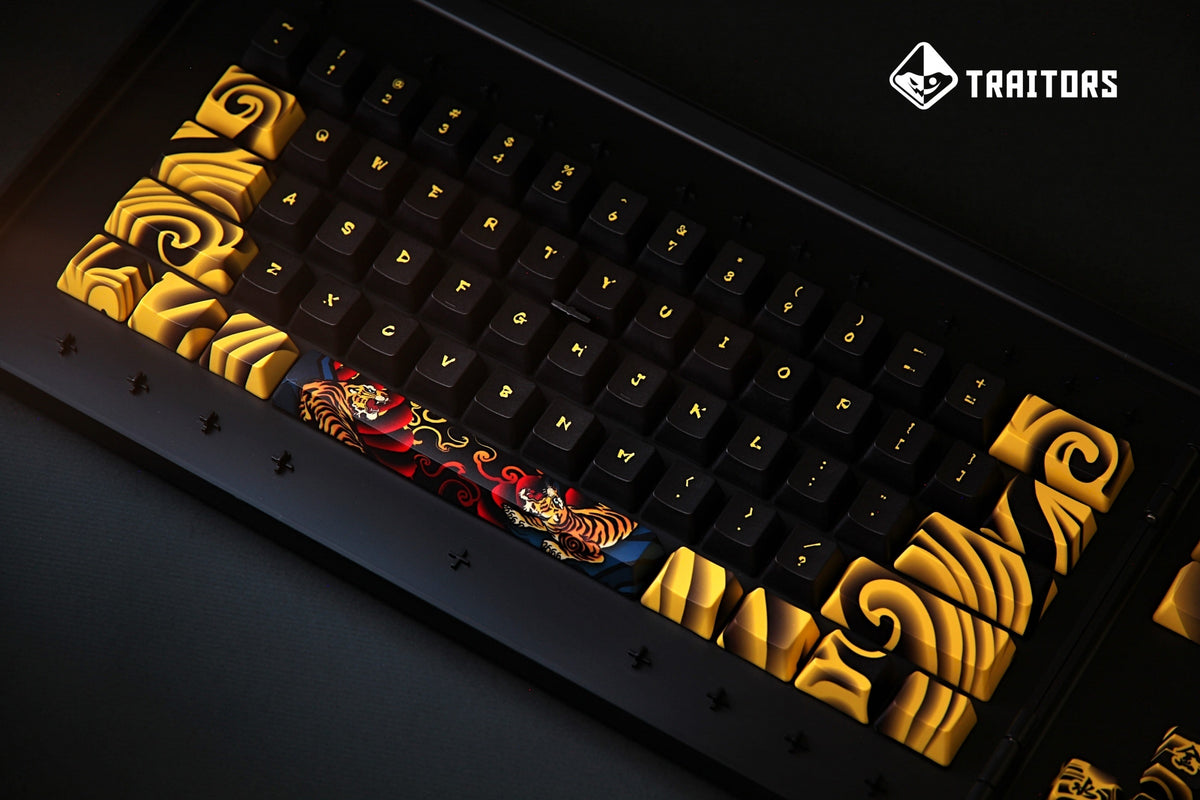 Tiger Key Traitors Keycaps