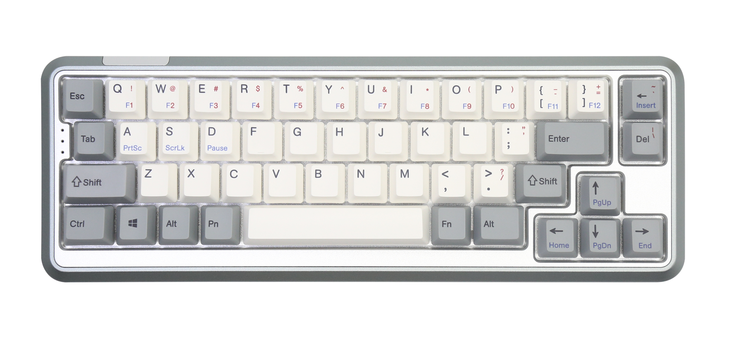Varmilo Sword 2-49 Retro Grey Mechanical Keyboard