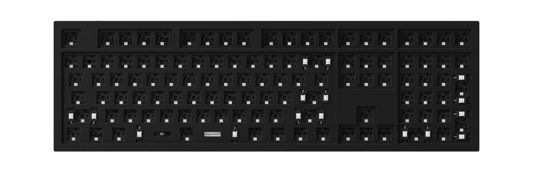 Keychron Q6 Black Aluminum Barebones Mechanical Keyboard