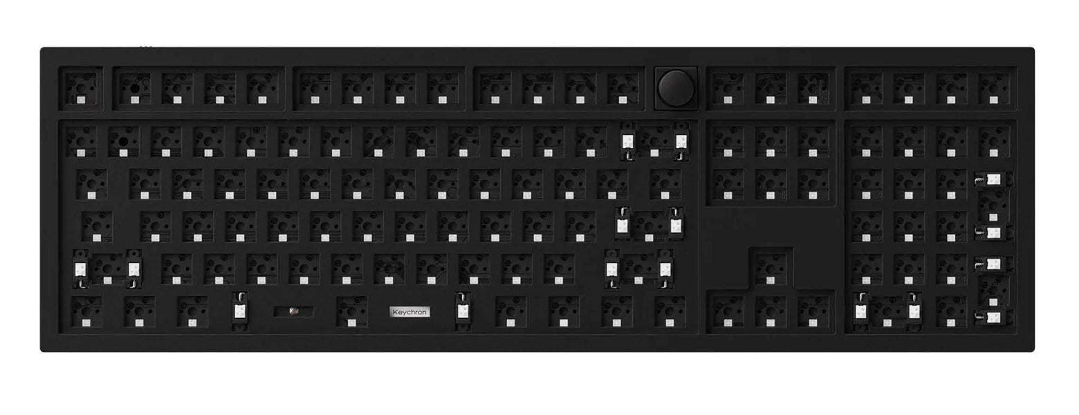 Keychron Q6 w/ Knob Black Aluminum Barebones Mechanical Keyboard