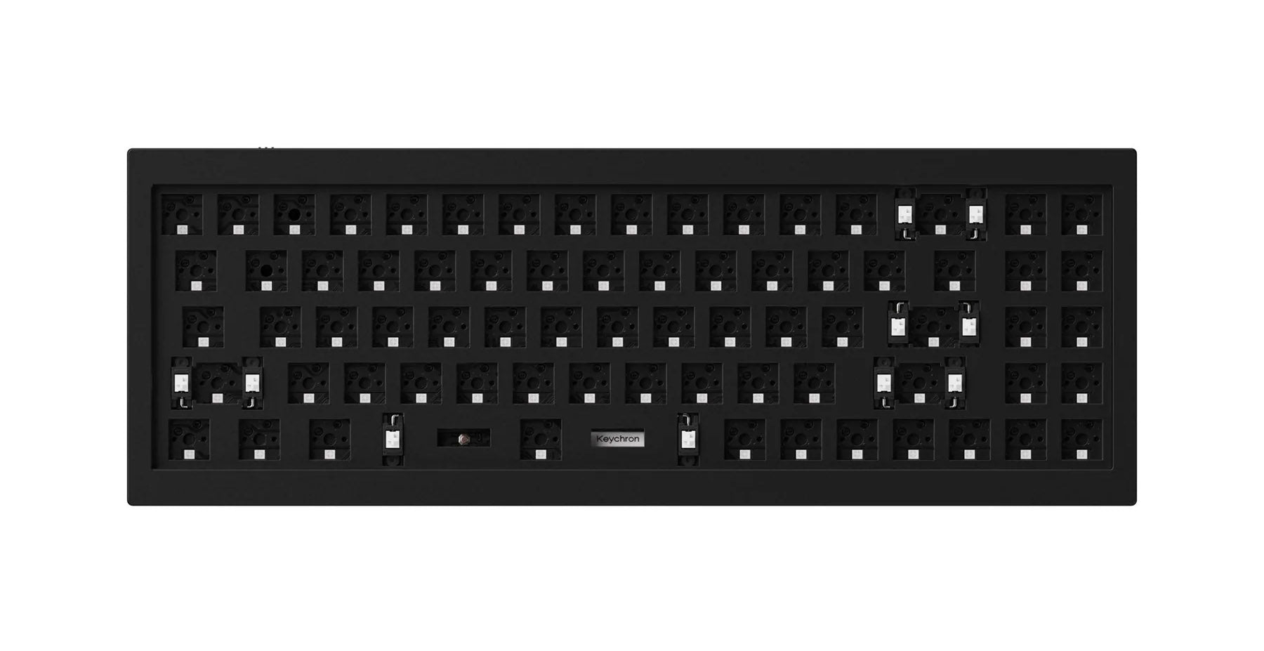 Keychron Q7 Black Aluminum Barebones Mechanical Keyboard