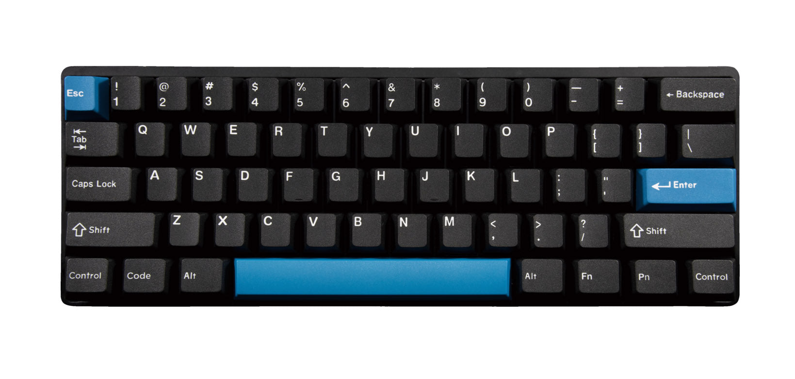 Vortex New POK3R Black Case Mechanical Keyboard
