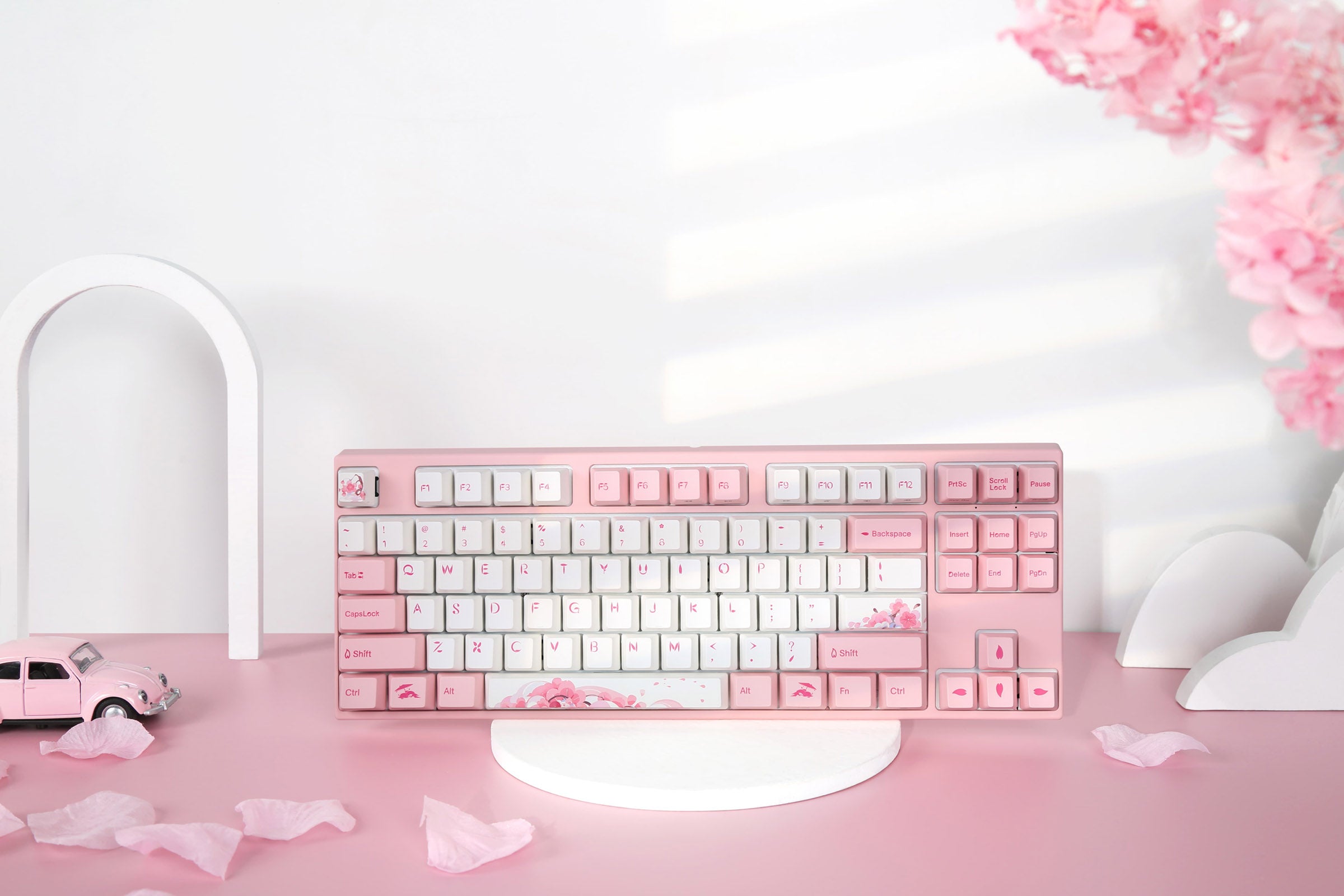 Varmilo VA Series V2 Sakura Round 2 TKL Mechanical Keyboard