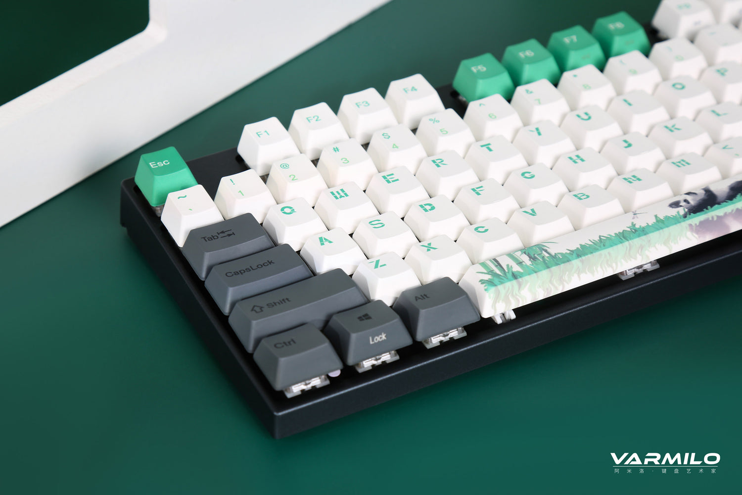 Varmilo VA Series V2 Panda R2 TKL White LED Mechanical Keyboard