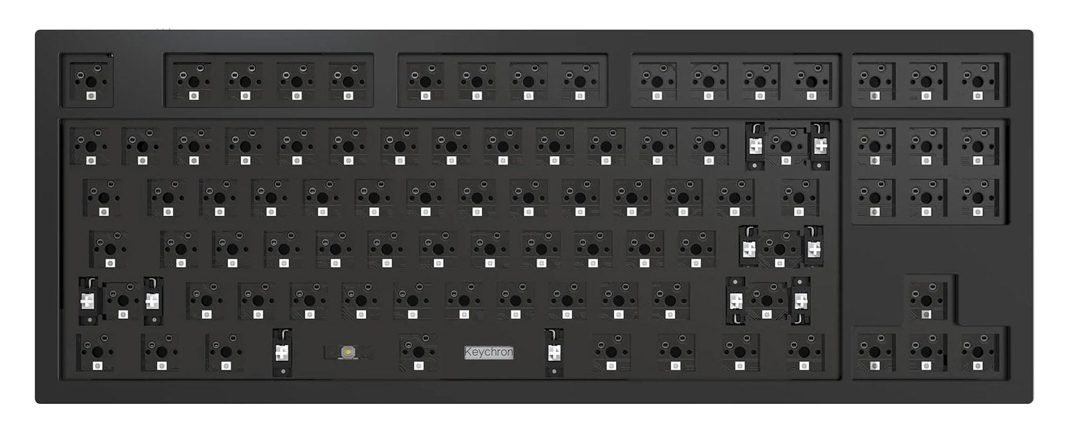 Keychron Q3 Carbon Black Aluminum Barebones TKL Mechanical Keyboard