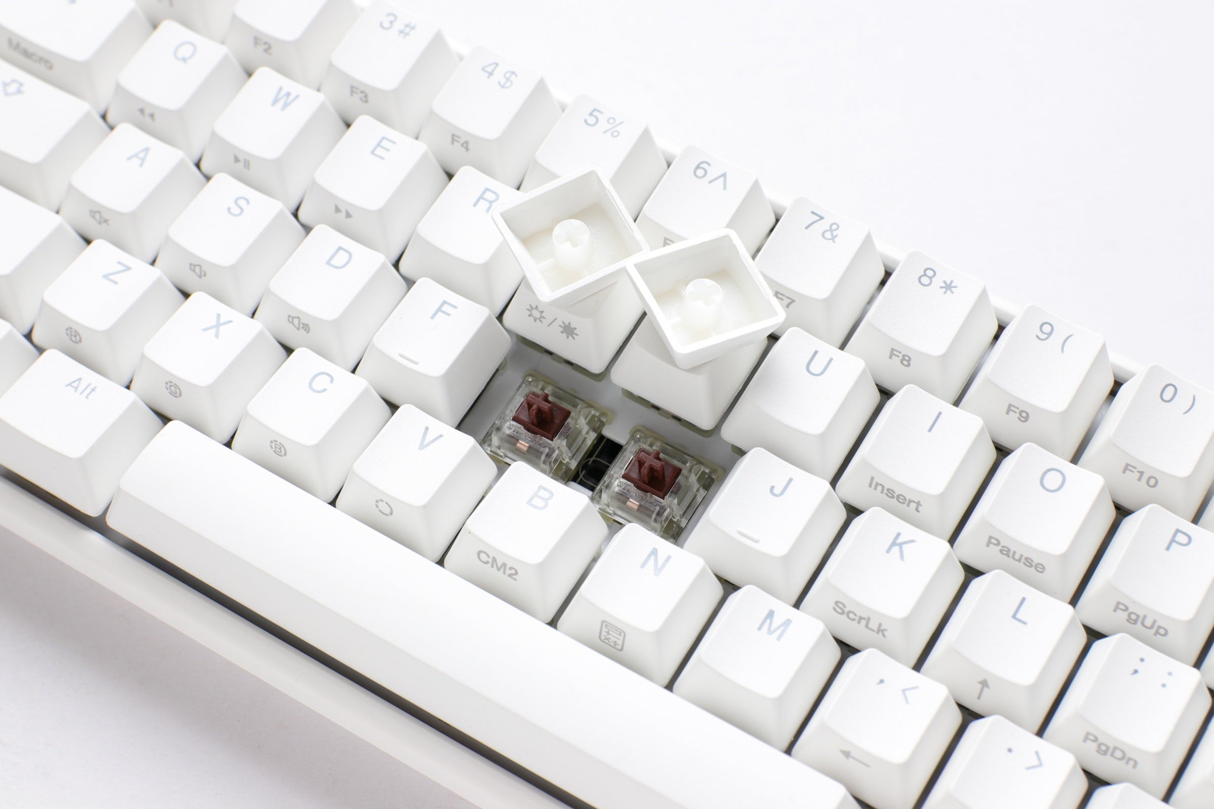 Ducky One 3 Mini Pure White 60% Hotswap RGB Mechanical Keyboard w/ Qua
