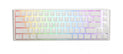 Ducky One 3 SF Pure White 65% Hotswap RGB Mechanical Keyboard w/ Quack Mechanics