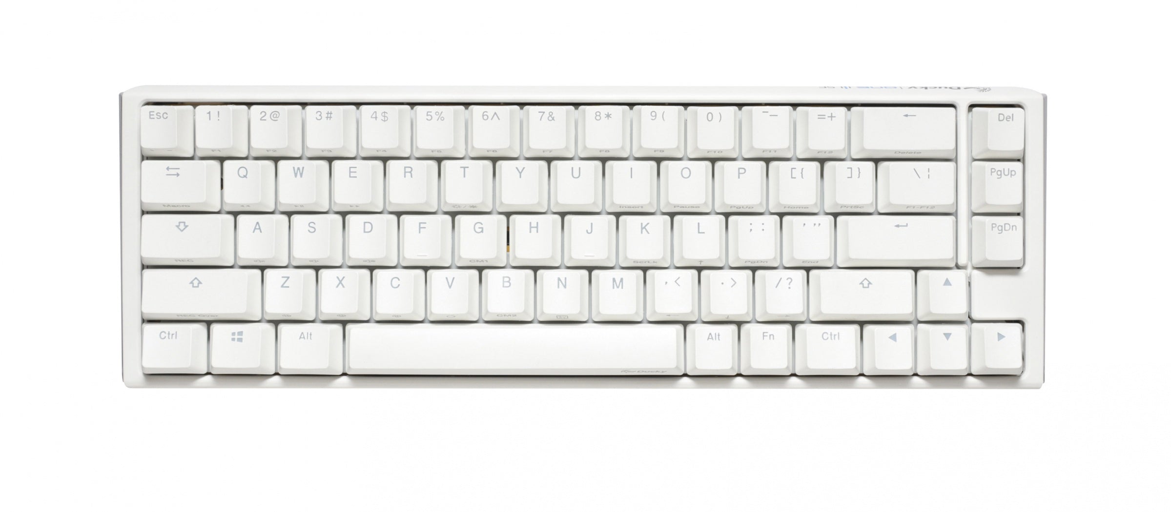 Ducky One 3 SF Pure White 65% Hotswap RGB Mechanical Keyboard w/ Quack