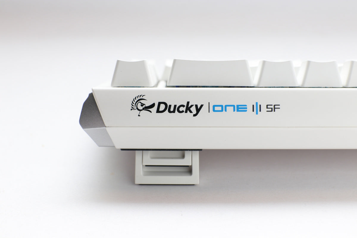 Keyboard Sf Ducky One 3 SF Pure White 65% Hotswap RGB Mechanical Keyboard w/ Quack
