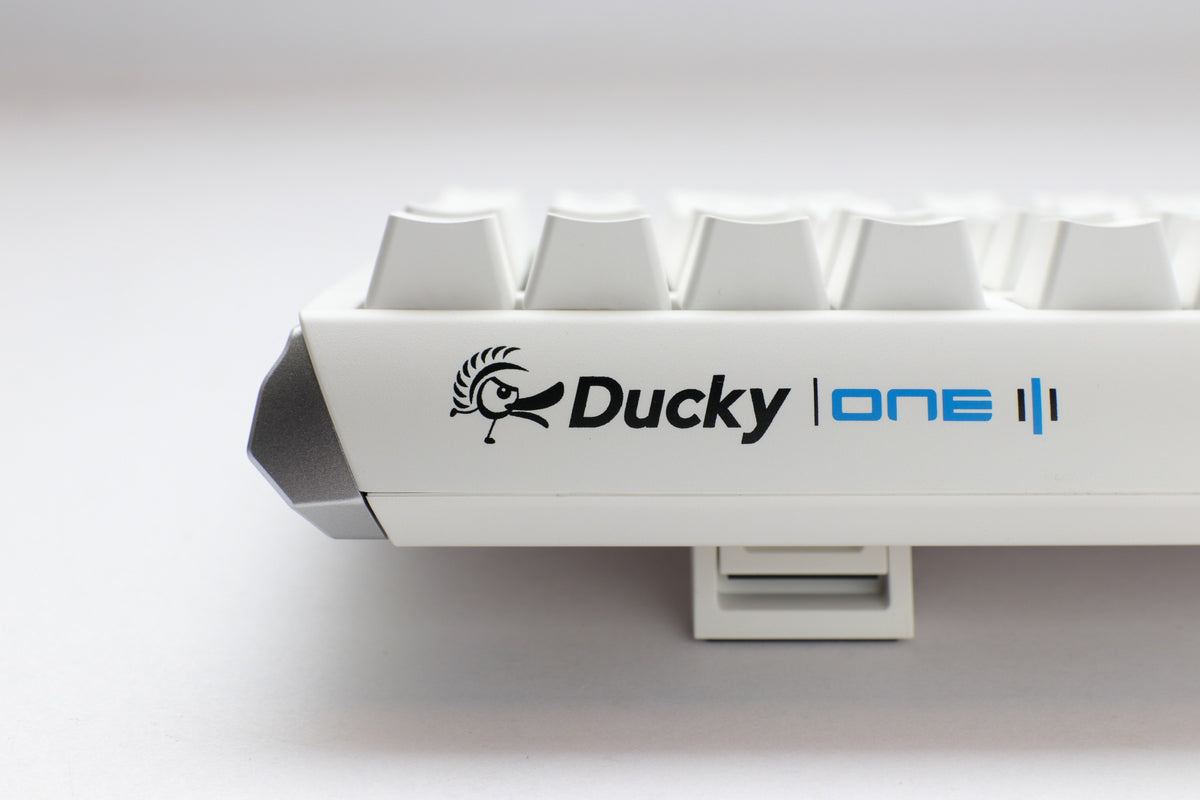 Ducky One 3 TKL Pure White Hotswap RGB Mechanical Keyboard w/ Quack Me