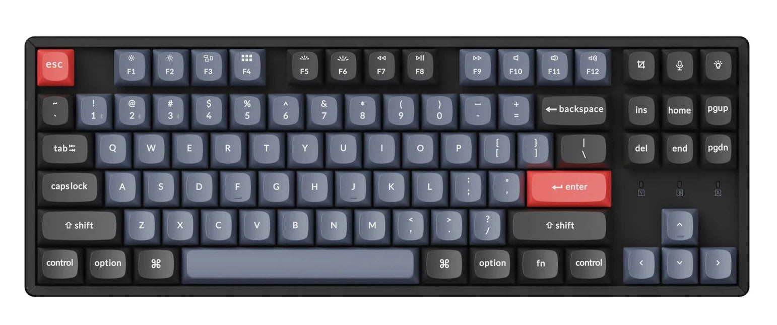 Keychron K8 Pro Aluminum TKL Hotswap Bluetooth RGB Win + Mac Mechanica