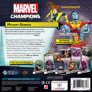 Marvel Champions: Mutant Genesis Expansion MKIFMQBGPF |29459|
