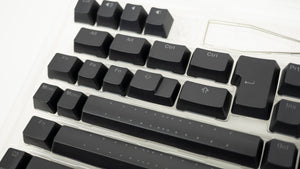Vortex Black Backlit 126 Key OEM Profile Double Shot PBT Keycap Set MKX9GIUVH0 |76758|