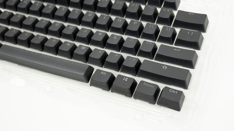 Vortex Black Backlit 126 Key OEM Profile Double Shot PBT Keycap Set MKX9GIUVH0 |76760|