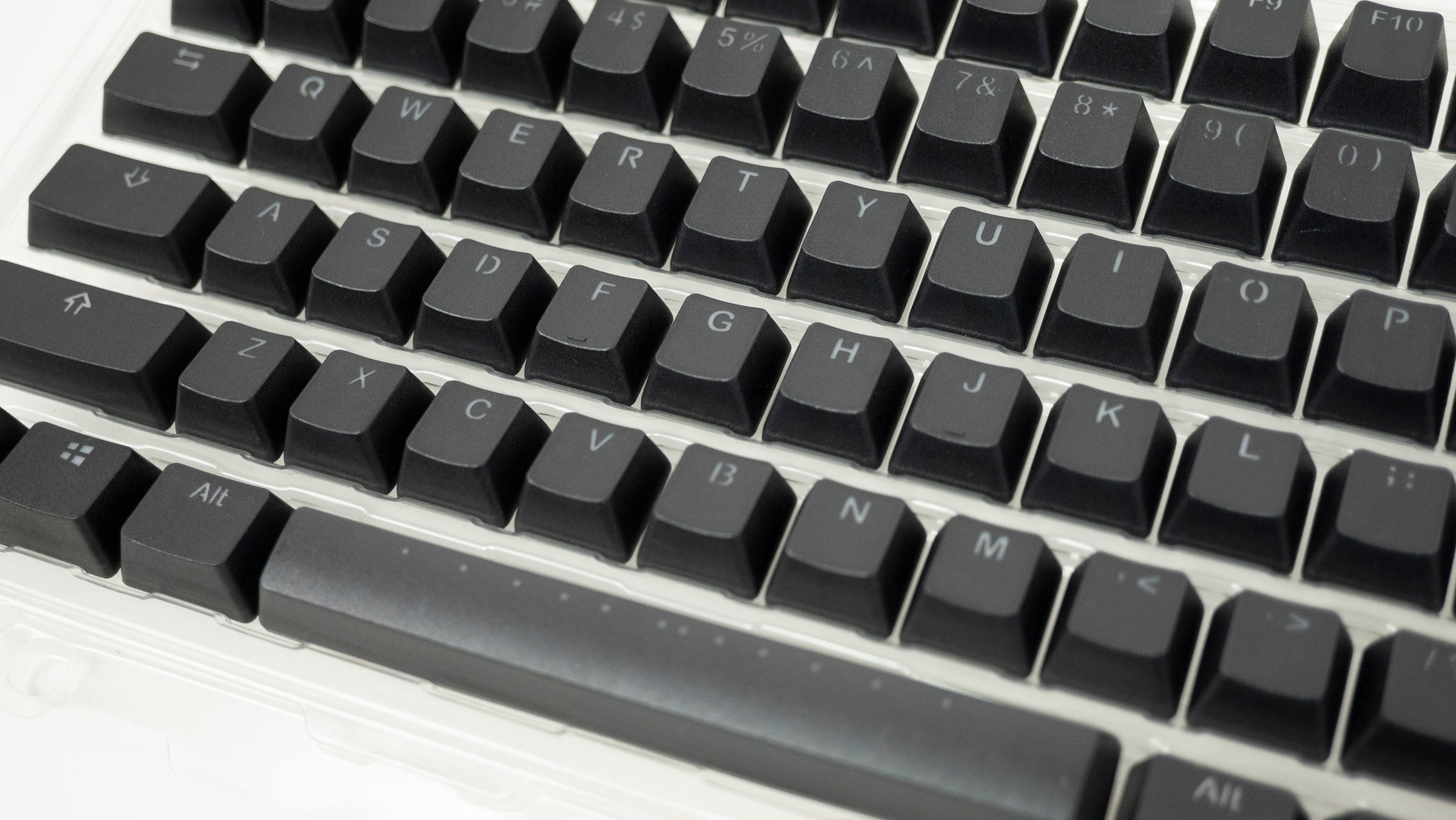 Vortex Black Backlit 126 Key OEM Profile Double Shot PBT Keycap Set MKX9GIUVH0 |76761|