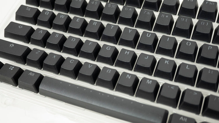 Vortex Black Backlit 126 Key OEM Profile Double Shot PBT Keycap Set MKX9GIUVH0 |76761|