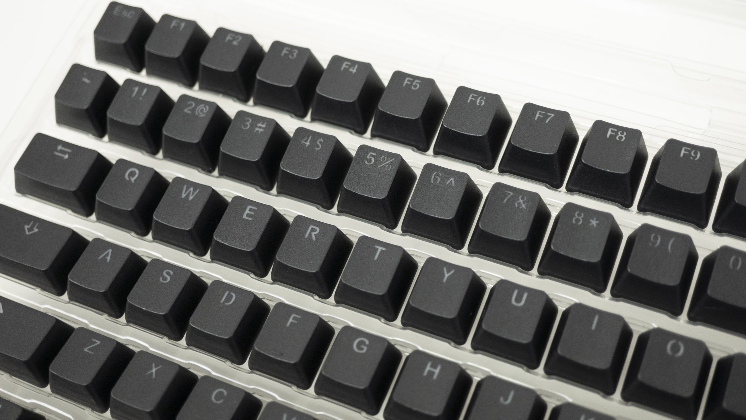 Vortex Black Backlit 126 Key OEM Profile Double Shot PBT Keycap Set MKX9GIUVH0 |76757|