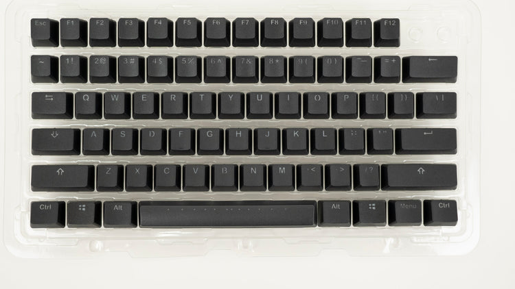 Vortex Black Backlit 126 Key OEM Profile Double Shot PBT Keycap Set MKX9GIUVH0 |0|