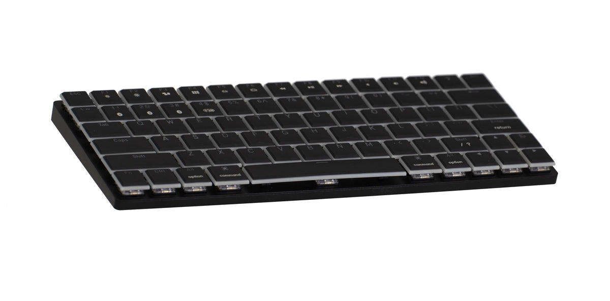 MK LowKey70 Black Aluminum 75% Hotswap Bluetooth RGB Low Profile Mac M