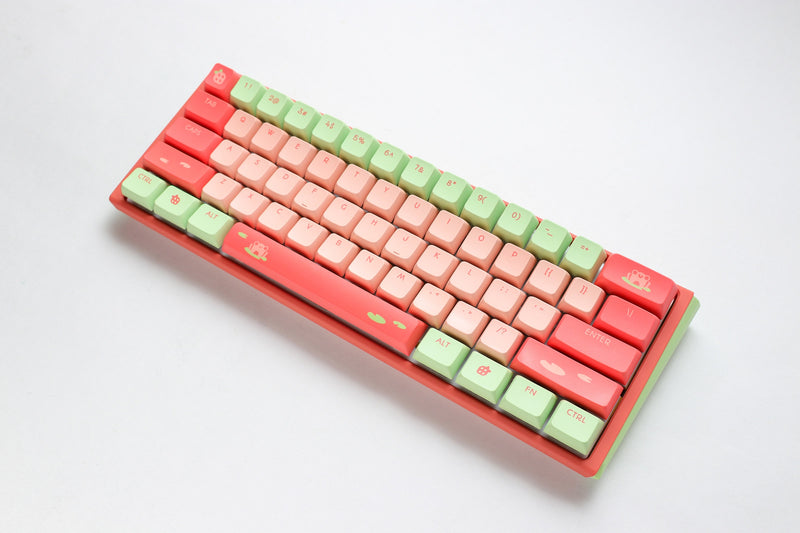 Ducky x MK Strawberry Frog One 3 Mini Hotswap 60% RGB Keyboard w/ Quac