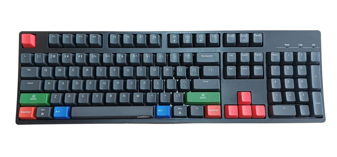 Cc120 Key KBParadise Dark Grey 120 Key OEM Profile Laser Printed PBT Keycap Set