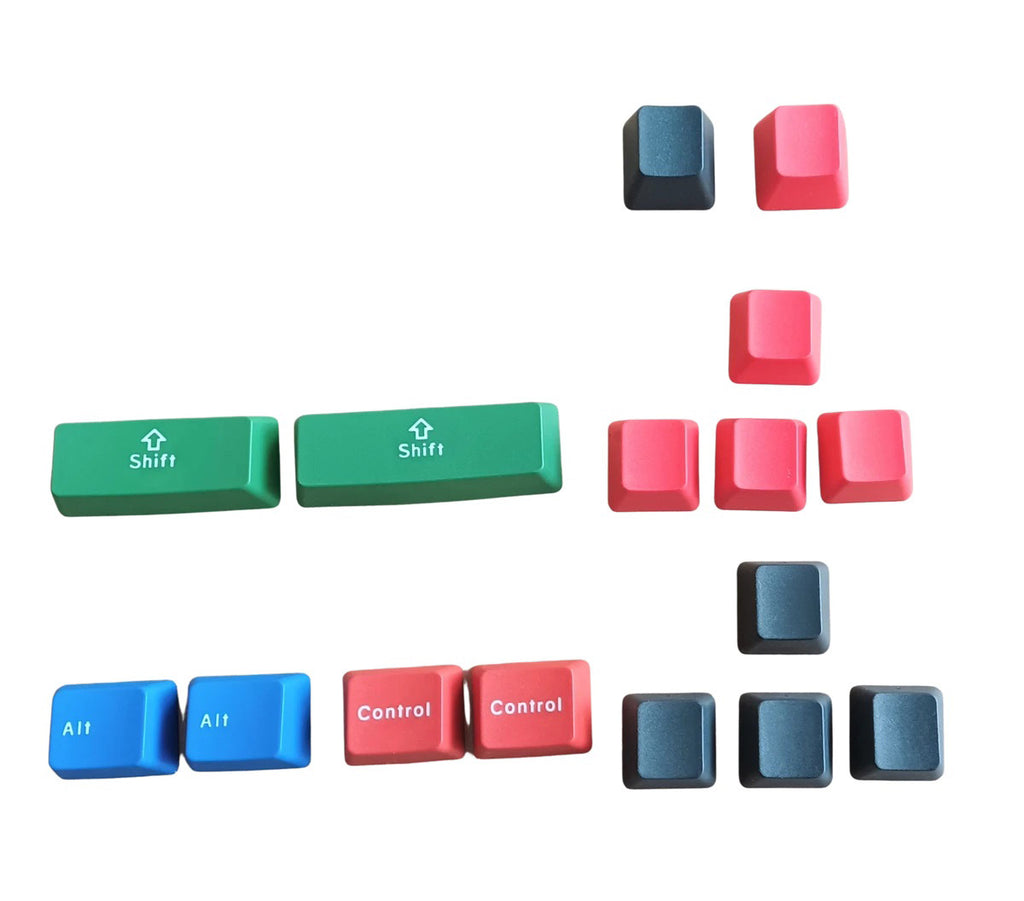 Cc120 Key KBParadise Dark Grey 120 Key OEM Profile Laser Printed PBT Keycap Set