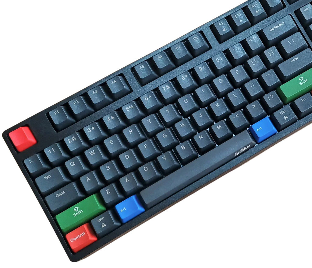 Cc120 Key KBParadise Dark Grey 120 Key OEM Profile Laser Printed PBT Keycap Set