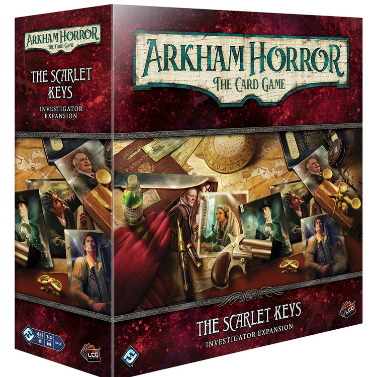 Arkham Horror LCG The Scarlet Keys Investigator Expansion MKZTZ4OAHU |0|