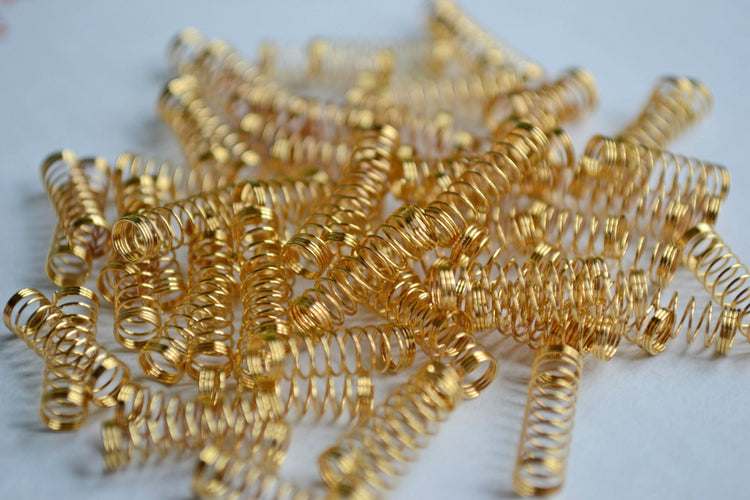 MK 100x Cherry MX 24K Gold Plated Springs 78G SPRiT Edition MKDOPNPYKZ |0|