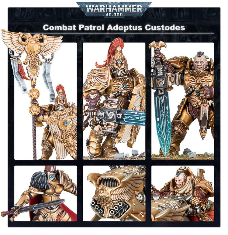 Combat Patrol: Adeptus Custodes MKPNT0PHAF |29903|