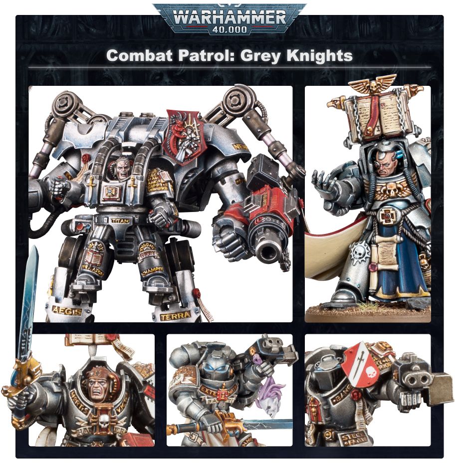 Warhammer 40000 Combat Patrol Grey Knights MKX7QF87KN |29988|