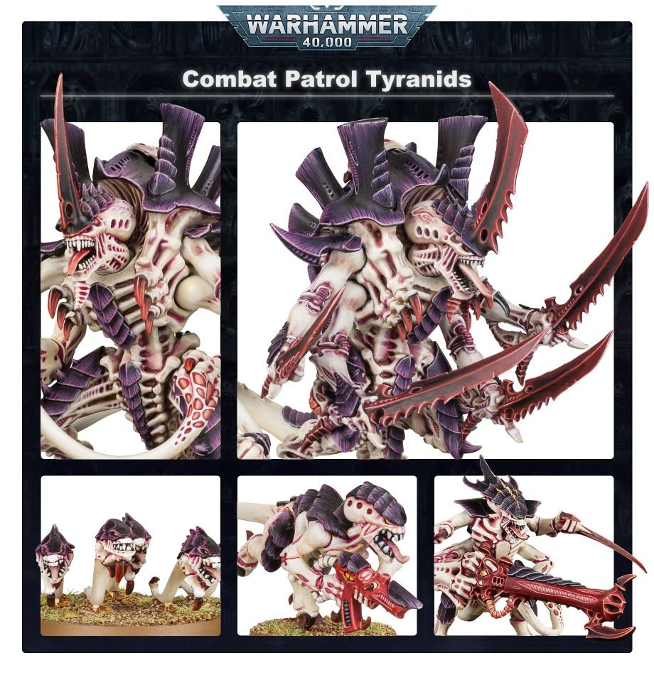 Warhammer 40000 Combat Patrol Tyranids 44 Figures MKQ0AM189U |30007|