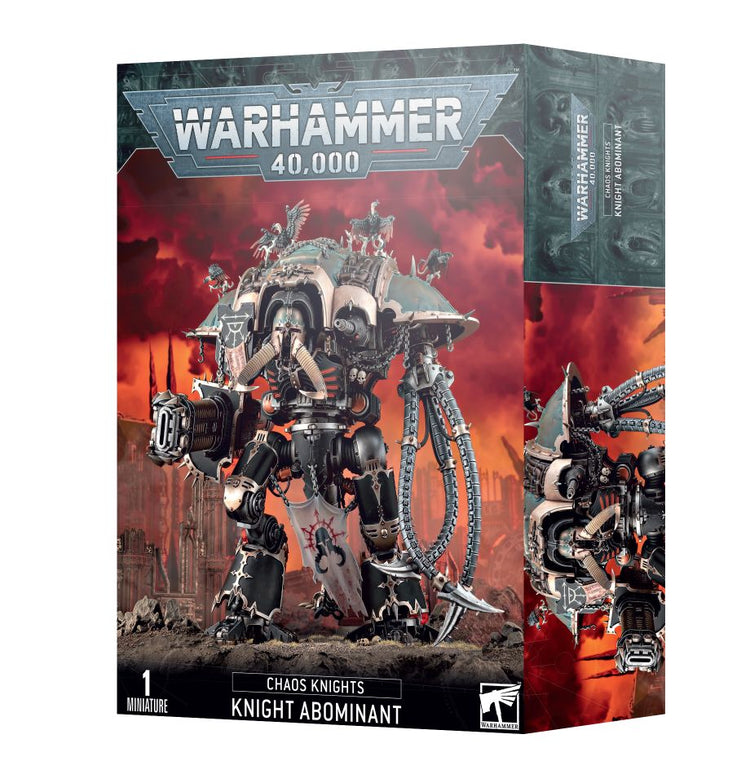 Warhammer 40000 Chaos Knights Knight Abominant MKYWFUM8QF |30358|