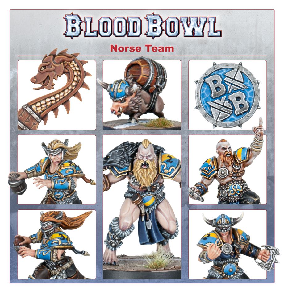 Norse Blood Bowl Team: Norsca Rampagers MK4Y6GNPJT |31491|