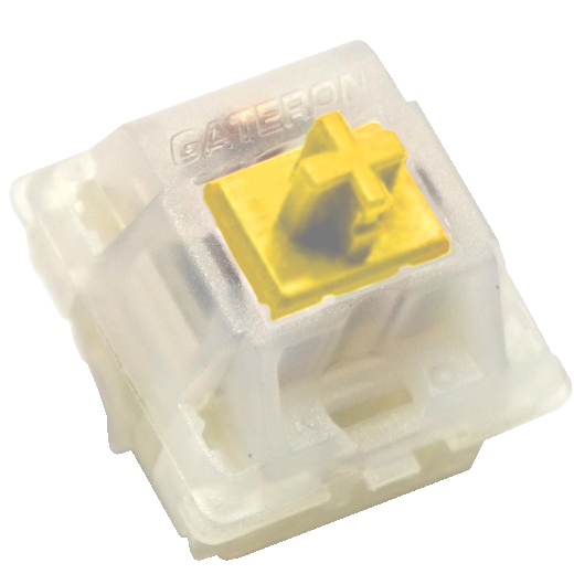 Gateron Milky Yellow 50g Linear MK5K0TMYXO |1436|