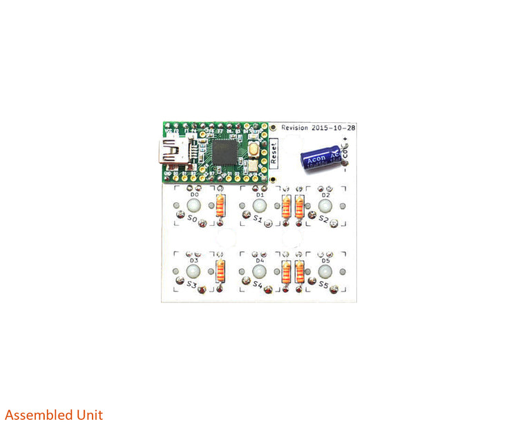 MK Programmable 6-Switch PCB Kit MK8WN0WCHR |37029|