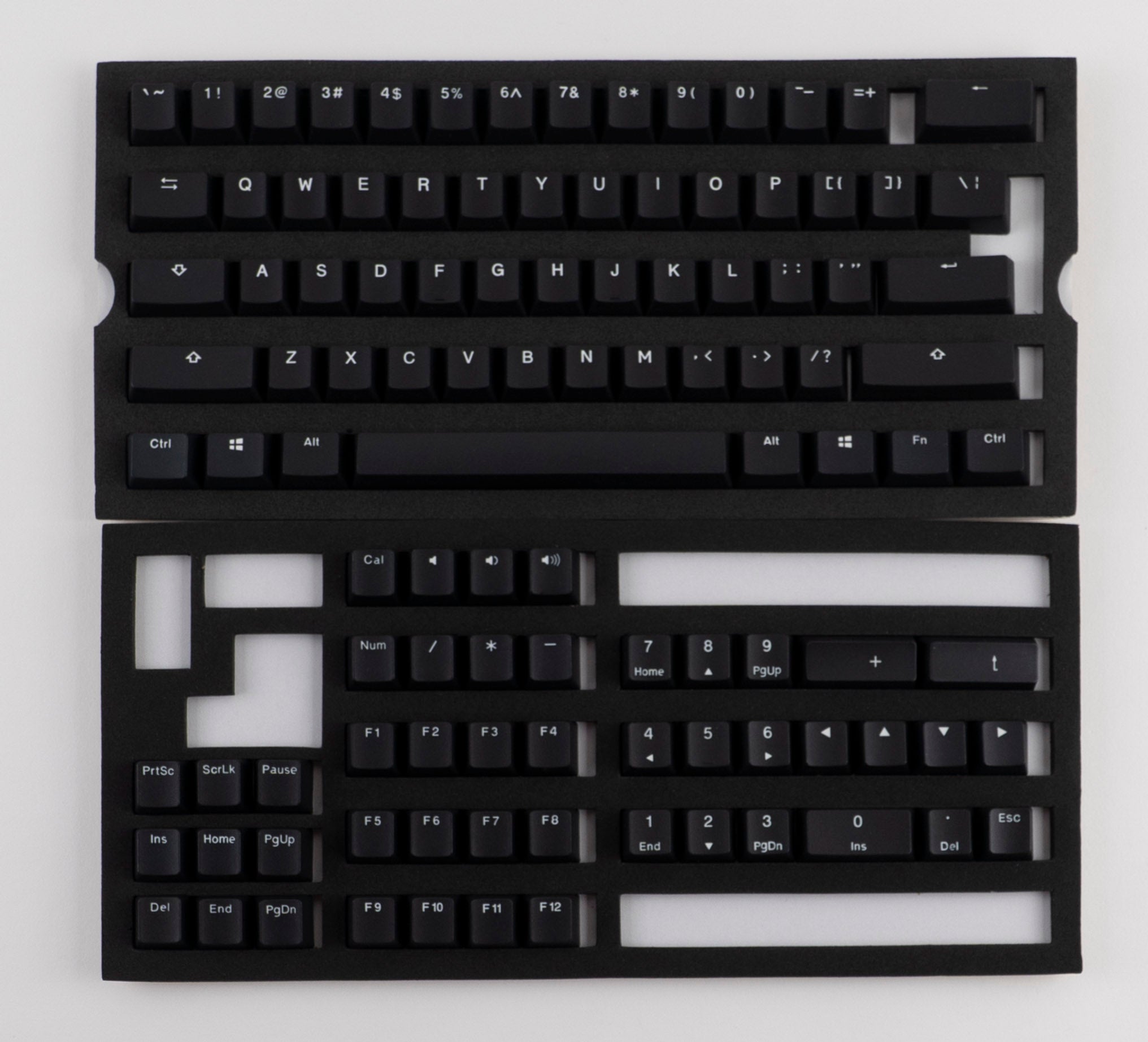 Ducky 108 Key PBT Seamless Doubleshot Keycap Set Phantom MKZ25UK7NF |69727|