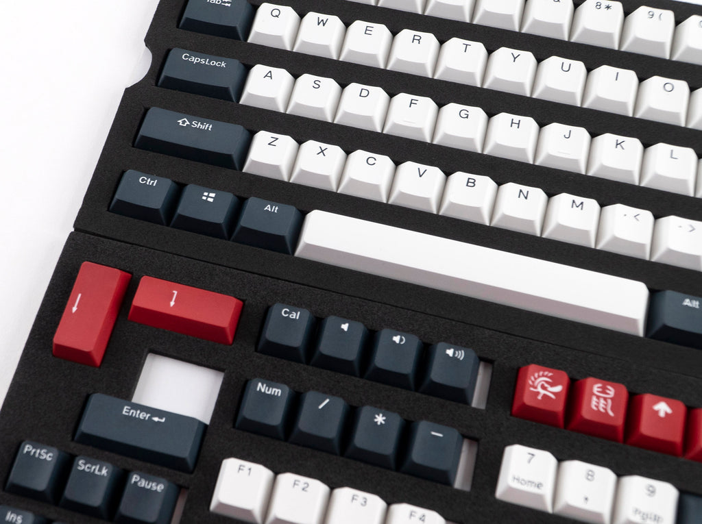 Ducky Tuxedo 108 Key Cherry Profile PBT Double Shot Keycap Set
