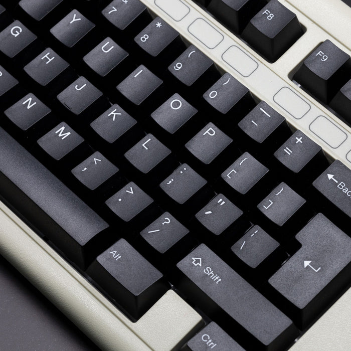 Tai-Hao Black 138 Key Cubic Profile Double Shot ABS ALPS Keycap Set