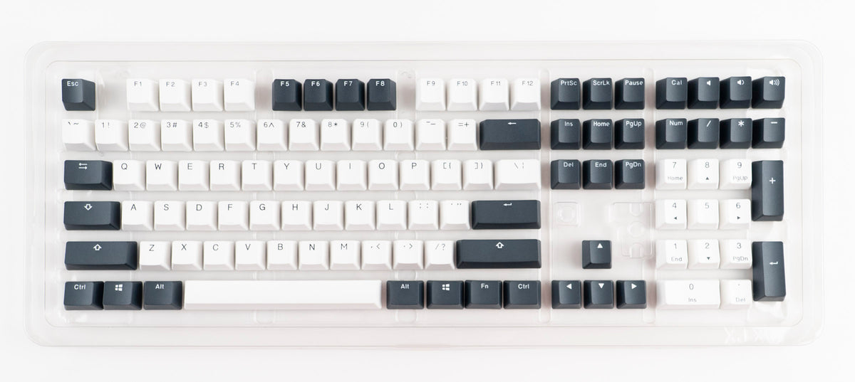 Tux Key Ducky Tuxedo 108 Key OEM Profile PBT Double Shot Keycap Set