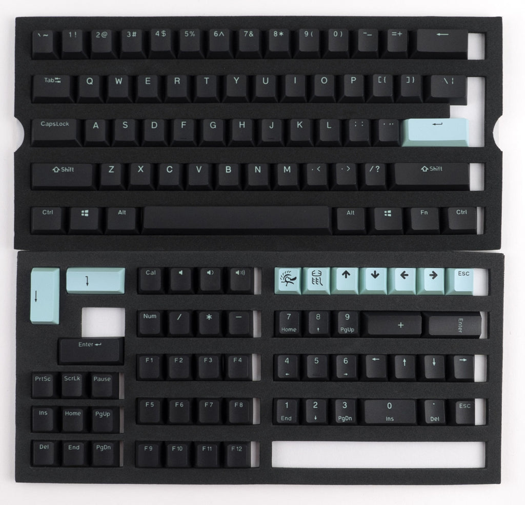 Ducky Ochi Seamless 118 Key Cherry Profile PBT Double Shot Keycap Set