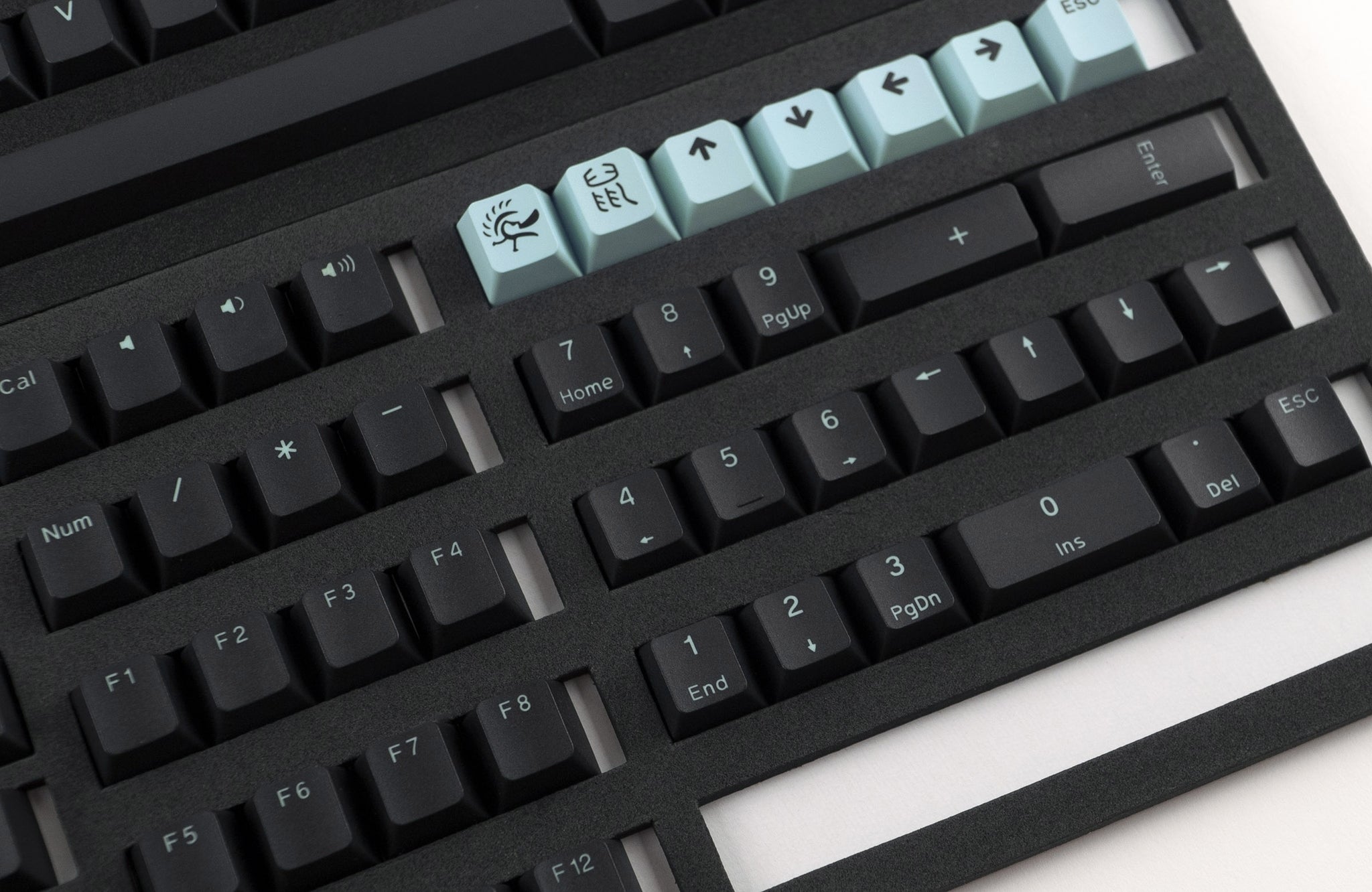 Ducky Ochi Seamless 118 Key Cherry Profile PBT Double Shot Keycap Set