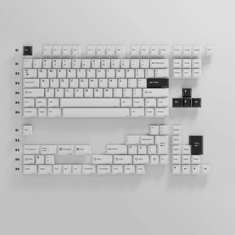 KBDFans PBTfans BOW Base Keycap Set MKXEQNBX3M |0|